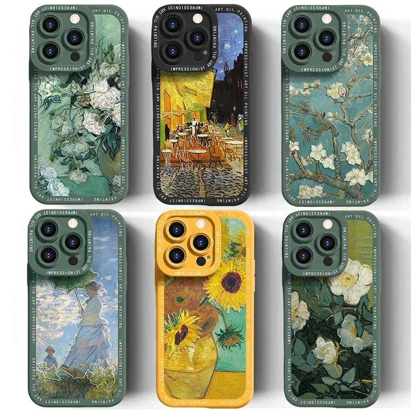 Luxury Art Coque Phone Case for iPhone