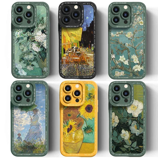 Luxury Art Coque Phone Case for iPhone