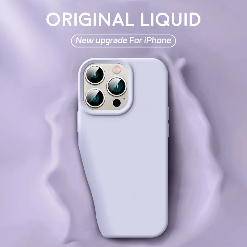 Luxury Liquid Silicone iPhone Case