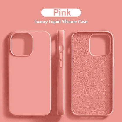 Luxury Liquid Silicone iPhone Case