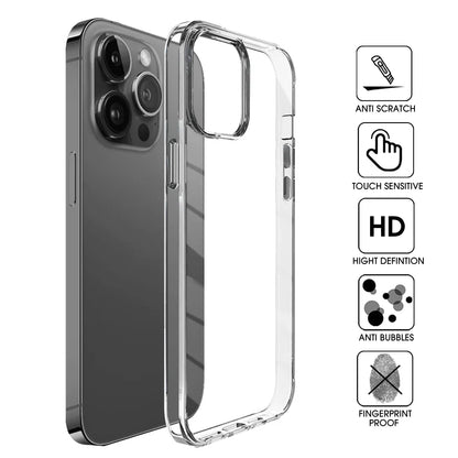 Clear Slim iPhone 15 Pro Max TPU Case