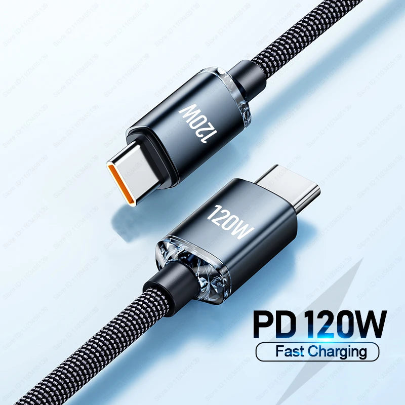 120W Type C to Type C Cable