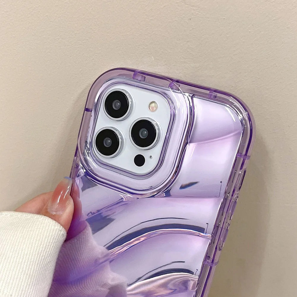 Bling Aurora Soft TPU Phone Case for iPhone